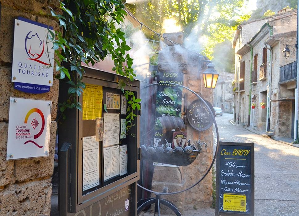 Chez Barmy - restaurant SAINT-GUILHEM-LE-DESERT - Restaurant Saint Guilleme du Desert - bon restaurant SAINT-GUILHEM-LE-DESERT