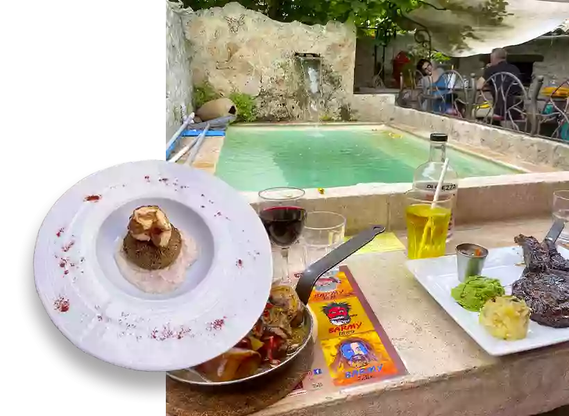 Le restaurant - Chez Barmy - Restaurant à Saint Guilhem le Désert - meilleur restaurant SAINT-GUILHEM-LE-DESERT
